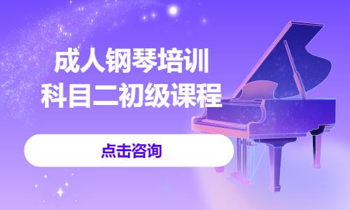 義烏成人鋼琴培訓(xùn)·科目二初級課程 